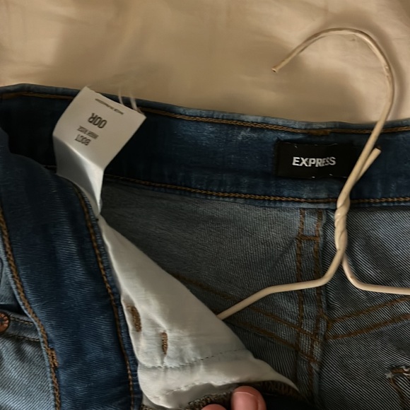 Express Flare High Rise Jeans - Picture 2 of 2